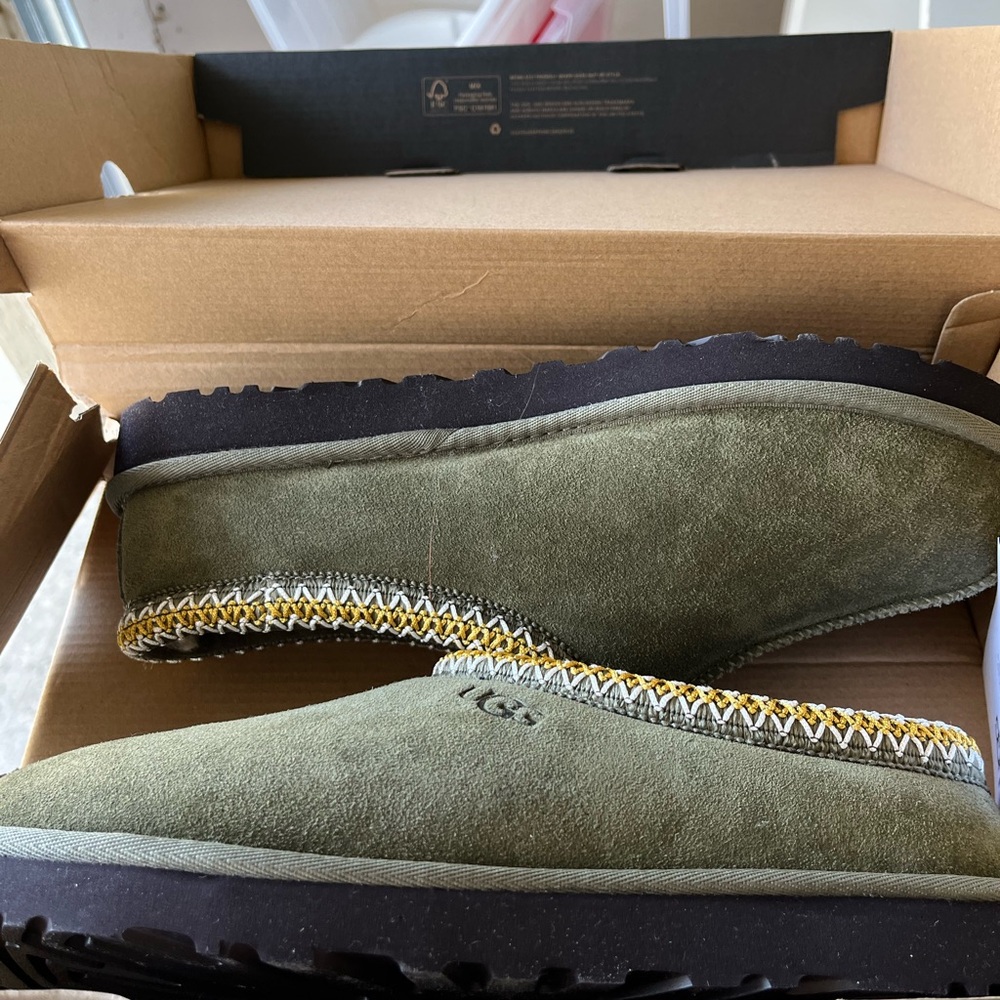 UGG Men's Olive Tasman Slippers